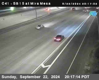 NB 15 at Mira Mesa Blvd