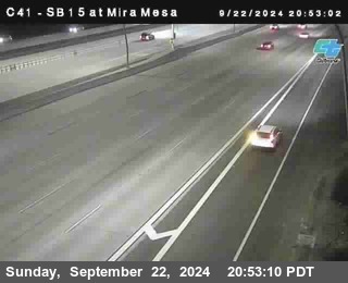 NB 15 at Mira Mesa Blvd