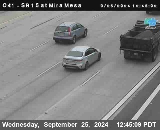 NB 15 at Mira Mesa Blvd