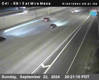 NB 15 at Mira Mesa Blvd