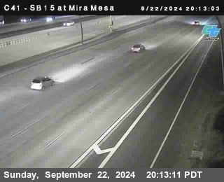 NB 15 at Mira Mesa Blvd