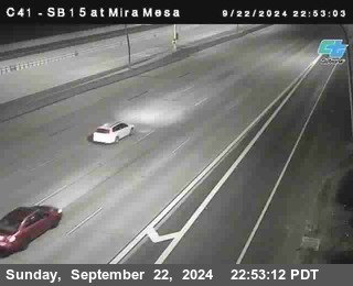 NB 15 at Mira Mesa Blvd