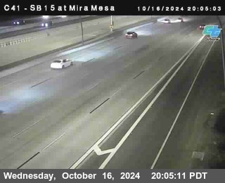 NB 15 at Mira Mesa Blvd