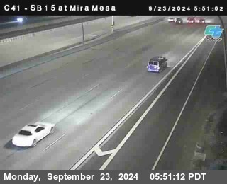 NB 15 at Mira Mesa Blvd