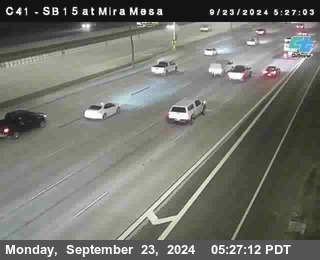 NB 15 at Mira Mesa Blvd