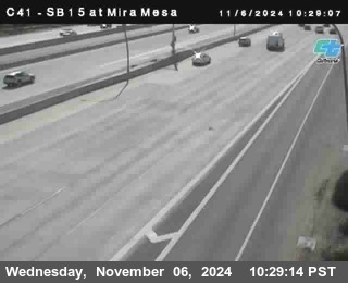 NB 15 at Mira Mesa Blvd