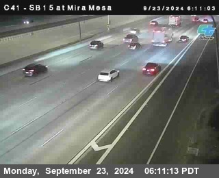 NB 15 at Mira Mesa Blvd