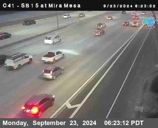 NB 15 at Mira Mesa Blvd