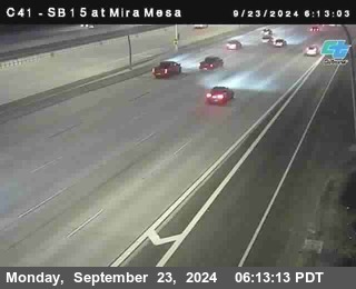 NB 15 at Mira Mesa Blvd