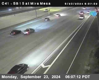 NB 15 at Mira Mesa Blvd