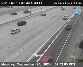 NB 15 at Mira Mesa Blvd