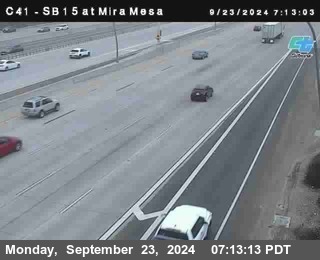 NB 15 at Mira Mesa Blvd