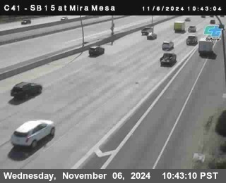 NB 15 at Mira Mesa Blvd