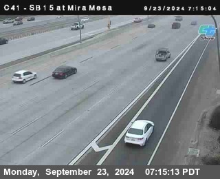 NB 15 at Mira Mesa Blvd