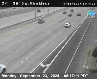 NB 15 at Mira Mesa Blvd