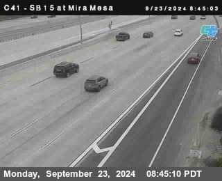 NB 15 at Mira Mesa Blvd