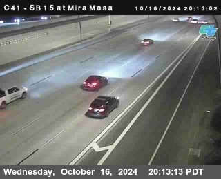 NB 15 at Mira Mesa Blvd