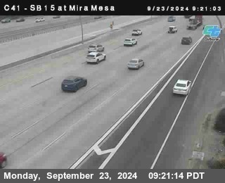 NB 15 at Mira Mesa Blvd