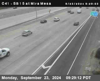 NB 15 at Mira Mesa Blvd