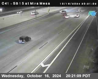 NB 15 at Mira Mesa Blvd