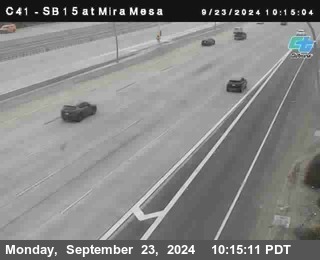 NB 15 at Mira Mesa Blvd