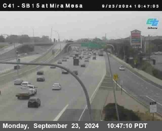 NB 15 at Mira Mesa Blvd