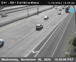 NB 15 at Mira Mesa Blvd