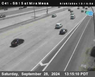 NB 15 at Mira Mesa Blvd