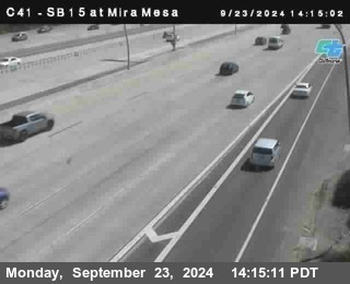 NB 15 at Mira Mesa Blvd