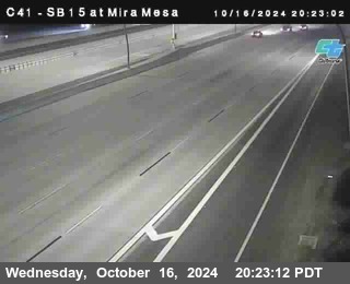 NB 15 at Mira Mesa Blvd