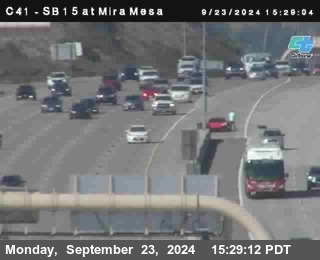 NB 15 at Mira Mesa Blvd