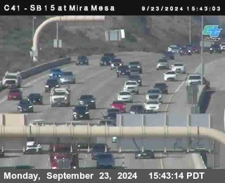 NB 15 at Mira Mesa Blvd