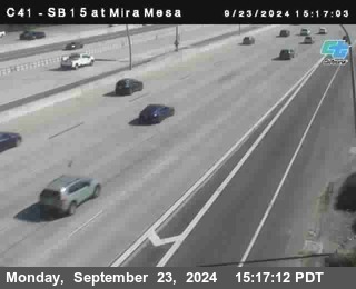 NB 15 at Mira Mesa Blvd