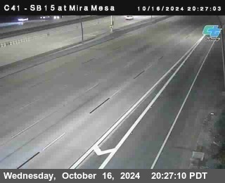 NB 15 at Mira Mesa Blvd