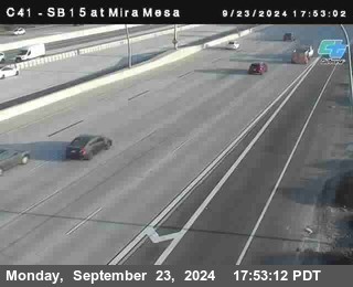 NB 15 at Mira Mesa Blvd