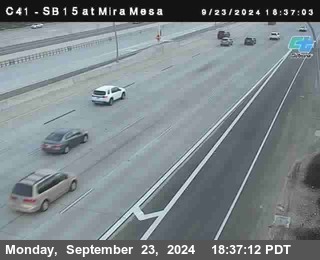 NB 15 at Mira Mesa Blvd