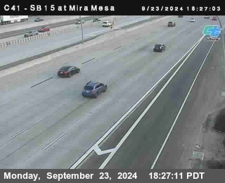 NB 15 at Mira Mesa Blvd