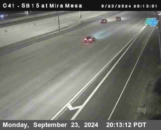 NB 15 at Mira Mesa Blvd