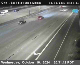 NB 15 at Mira Mesa Blvd