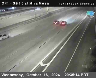 NB 15 at Mira Mesa Blvd