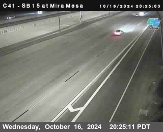 NB 15 at Mira Mesa Blvd