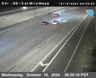 NB 15 at Mira Mesa Blvd