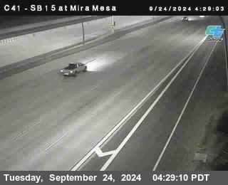 NB 15 at Mira Mesa Blvd