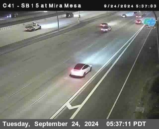 NB 15 at Mira Mesa Blvd