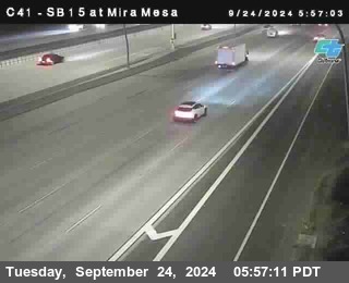 NB 15 at Mira Mesa Blvd