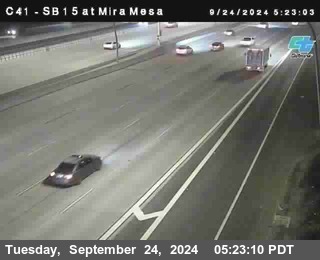 NB 15 at Mira Mesa Blvd