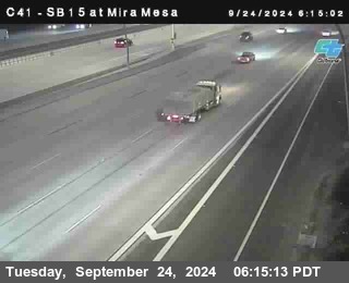 NB 15 at Mira Mesa Blvd