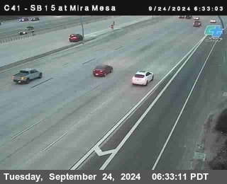 NB 15 at Mira Mesa Blvd