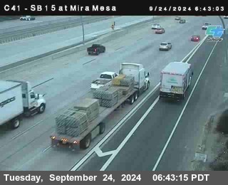 NB 15 at Mira Mesa Blvd