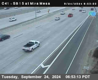 NB 15 at Mira Mesa Blvd